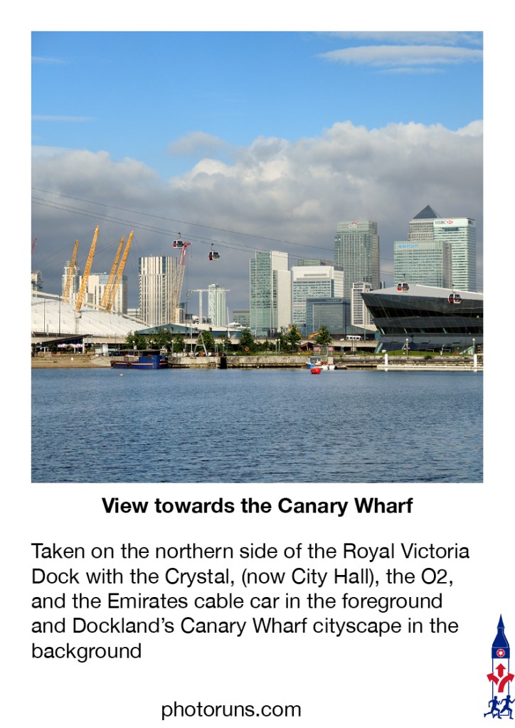 Victoria Dock view towards Docklands